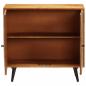 Preview: Sideboard 80x30x75 cm Massivholz Akazie