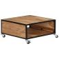 Preview: Couchtisch 70x70x32 cm Massivholz Akazie