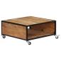 Preview: Couchtisch 70x70x32 cm Massivholz Akazie