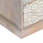 Preview: TV-Schrank 120x30x40 cm Massivholz Akazie