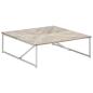 Preview: Couchtisch 110 x 110 x 36 cm Massivholz Mango