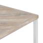 Preview: Couchtisch 110 x 110 x 36 cm Massivholz Mango