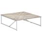 Preview: Couchtisch 110 x 110 x 36 cm Massivholz Mango