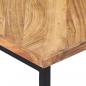 Preview: Couchtisch 110 x 110 x 36 cm Massivholz Akazie