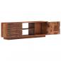 Preview: TV-Schrank 120x30x40 cm Massivholz Palisander