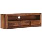 Preview: TV-Schrank 120x30x40 cm Massivholz Palisander