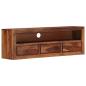 Preview: TV-Schrank 120x30x40 cm Massivholz Palisander