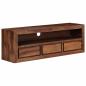 Preview: TV-Schrank 120x30x40 cm Massivholz Palisander