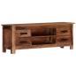 Preview: TV-Schrank 110x30x40 cm Massivholz Palisander