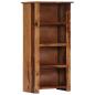 Preview: Bücherregal 50x30x100 cm Massivholz Palisander