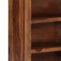 Preview: Bücherregal 50x30x100 cm Massivholz Palisander