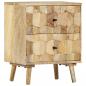 Preview: Nachttisch 40x30x50 cm Massivholz Mango