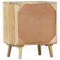 Preview: Nachttisch 40x30x50 cm Massivholz Mango