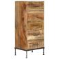 Preview: Kommode 45 x 35 x 106 cm Mango-Massivholz