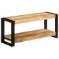 Preview: TV-Schrank 90 x 30 x 40 cm Mango-Massivholz