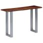 Preview: Konsolentisch 115 x 35 x 76 cm Massivholz Akazie und Eisen