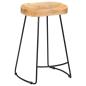 Preview: Gavin Barhocker 2 Stk. Massivholz Mango