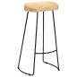 Preview: Gavin Barhocker 2 Stk. Massivholz Mango