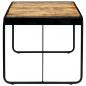 Preview: Esstisch 180 x 90 x 76 cm Raues Mango-Massivholz