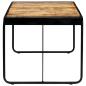 Preview: Esstisch 180 x 90 x 76 cm Raues Mango-Massivholz