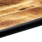 Preview: Esstisch 118×60×76 cm Raues Massivholz Mango