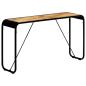 Preview: Konsolentisch 140×35×76 cm Raues Massivholz Mango
