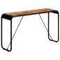 Preview: Konsolentisch 140×35×76 cm Raues Massivholz Mango