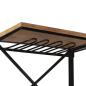 Preview: Traktor-Weinschrank 49x31x172 cm Mango Massivholz