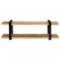 Preview: TV-Schrank 130 x 40 x 40 cm Massivholz Mango