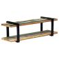 Preview: TV-Schrank 130x40x40 cm Altholz Massiv