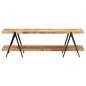 Preview: TV-Schrank 160 x 40 x 50 cm Massivholz Mango