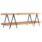Preview: TV-Schrank 160 x 40 x 50 cm Massivholz Mango