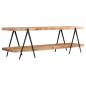 Preview: TV-Schrank 160 x 40 x 50 cm Massivholz Mango