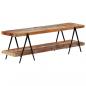 Preview: TV-Schrank 160x40x50 cm Altholz Massiv