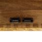 Preview: TV-Schrank 90 x 30 x 40 cm Mango-Massivholz