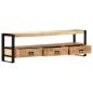 Preview: TV-Schrank 150 x 30 x 45 cm Massivholz Mango