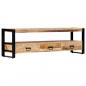 Preview: TV-Schrank 150 x 30 x 45 cm Massivholz Mango