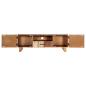 Preview: TV-Schrank Handgeschnitzt 120x30x40 cm Altholz Massiv