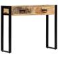 Preview: Konsolentisch 90 x 30 x 75 cm Massivholz Mango