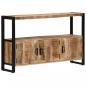 Preview: ARDEBO.de - Beistellschrank 120 x 30 x 75 cm Massivholz Mango
