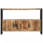 Preview: Beistellschrank 120 x 30 x 75 cm Massivholz Mango