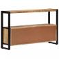 Preview: Beistellschrank 120 x 30 x 75 cm Massivholz Mango