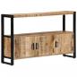Preview: Beistellschrank 120 x 30 x 75 cm Massivholz Mango