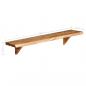 Preview: Wandregale 2 Stk. 90 x 20 x 18 cm Massivholz Akazie