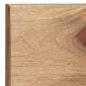 Preview: Wandregale 2 Stk. 118 x 26 x 20 cm Massivholz
