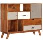 Preview: Sideboard 115 x 35 x 86 cm Akazienholz Massiv