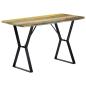 Preview: Esstisch 120x60x76 cm Altholz Massiv