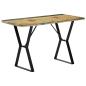 Preview: Esstisch 120x60x76 cm Altholz Massiv