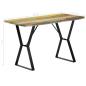 Preview: Esstisch 120x60x76 cm Altholz Massiv