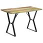 Preview: Esstisch 120x60x76 cm Altholz Massiv